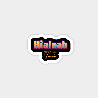 Hialeah Sticker